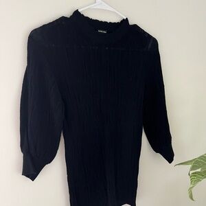 Rachel Comey Black Long Sleeve Top